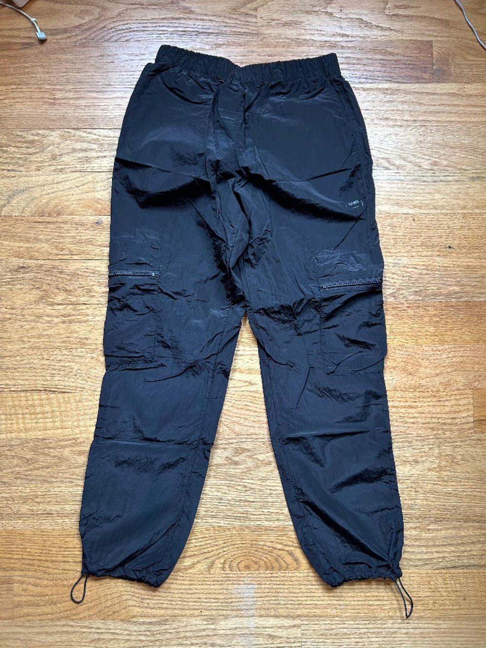 Rains black cargo pants